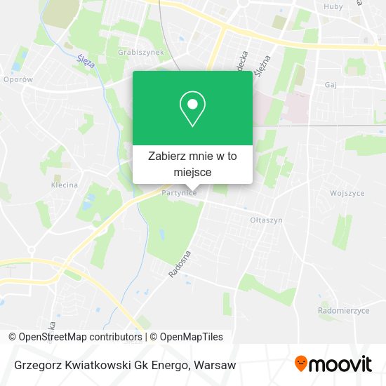 Mapa Grzegorz Kwiatkowski Gk Energo