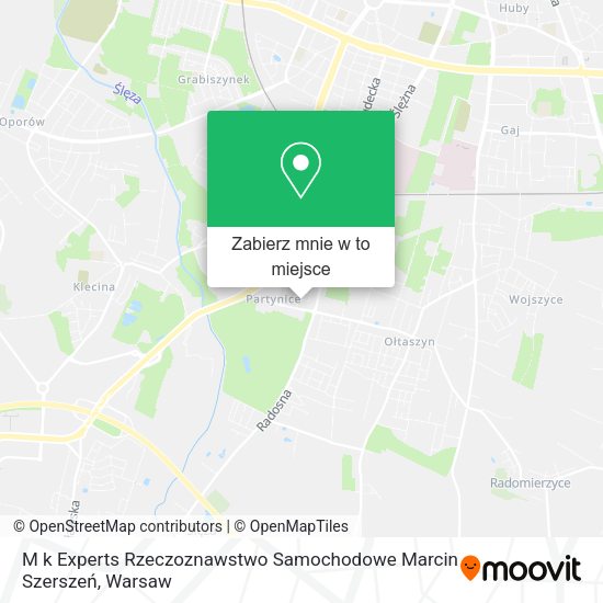 Mapa M k Experts Rzeczoznawstwo Samochodowe Marcin Szerszeń