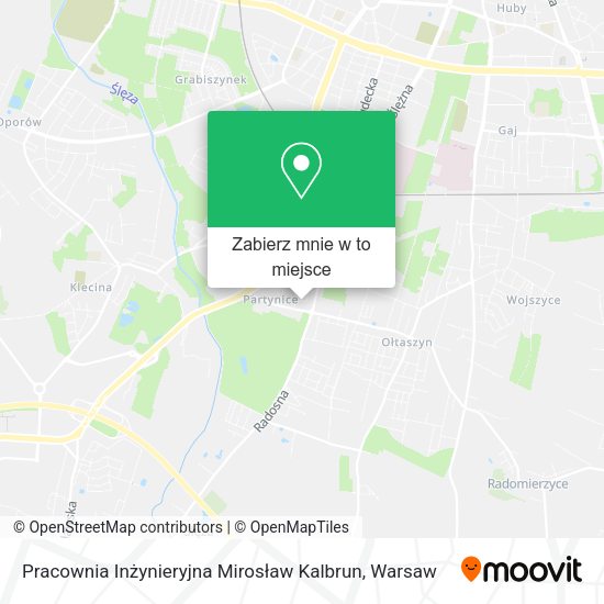 Mapa Pracownia Inżynieryjna Mirosław Kalbrun