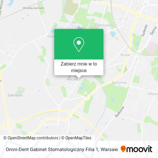 Mapa Omni-Dent Gabinet Stomatologiczny Filia 1