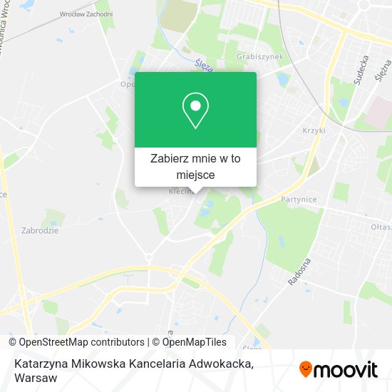 Mapa Katarzyna Mikowska Kancelaria Adwokacka