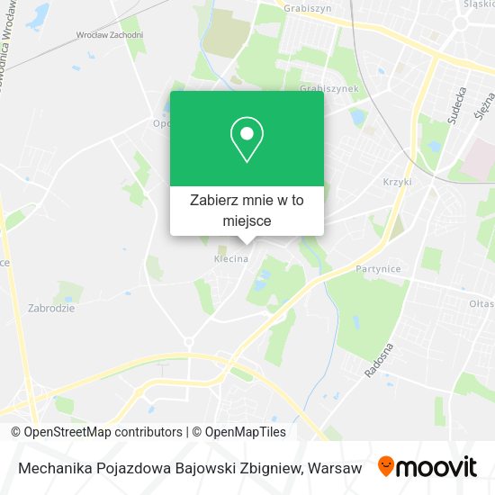 Mapa Mechanika Pojazdowa Bajowski Zbigniew