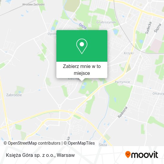 Mapa Księża Góra sp. z o.o.