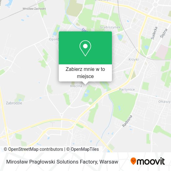 Mapa Mirosław Pragłowski Solutions Factory