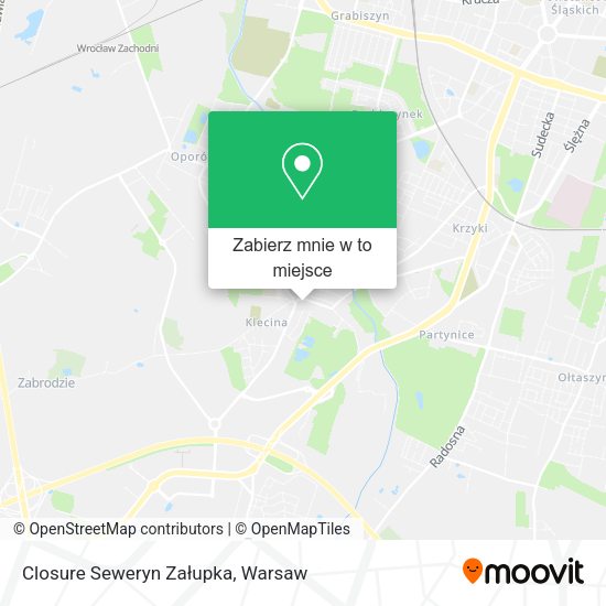 Mapa Closure Seweryn Załupka