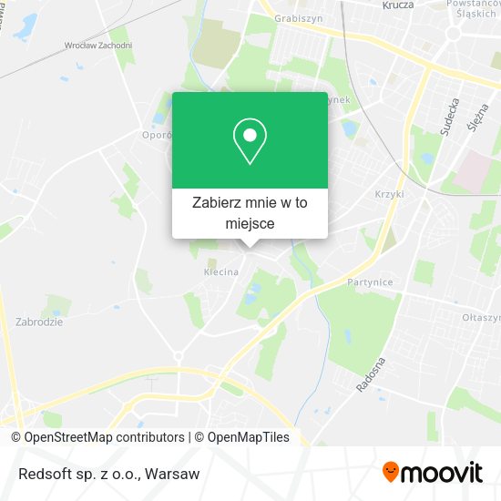 Mapa Redsoft sp. z o.o.
