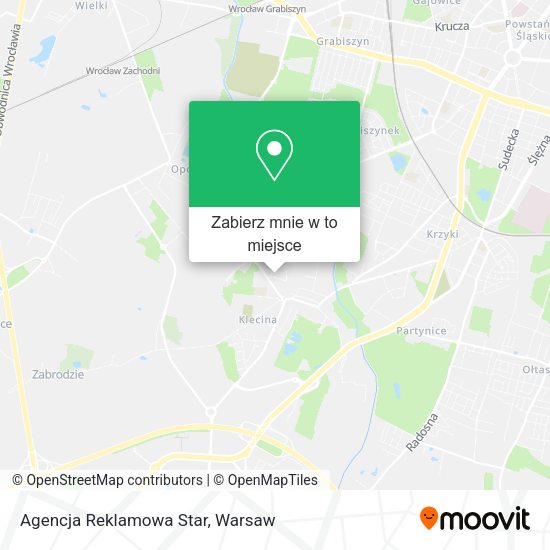 Mapa Agencja Reklamowa Star