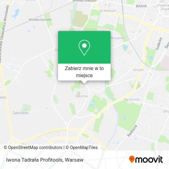 Mapa Iwona Tadrała Profitools