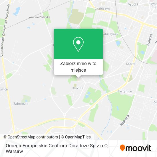 Mapa Omega Europejskie Centrum Doradcze Sp z o O