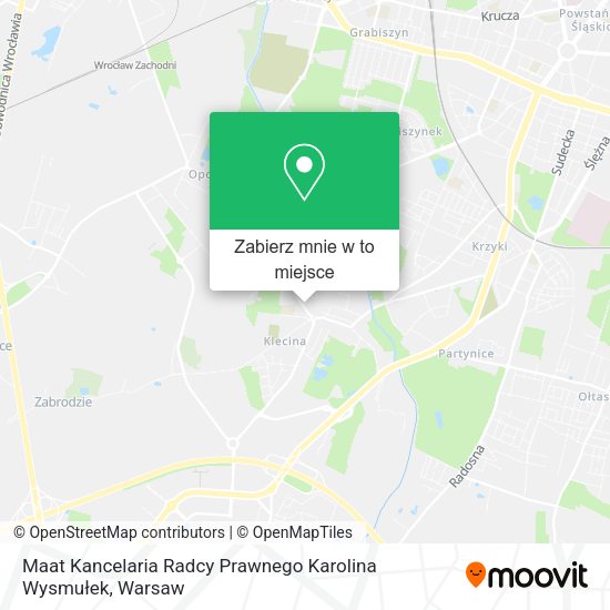 Mapa Maat Kancelaria Radcy Prawnego Karolina Wysmułek