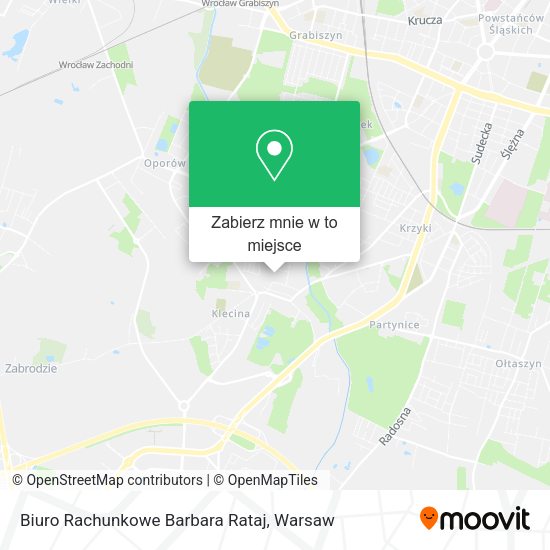 Mapa Biuro Rachunkowe Barbara Rataj