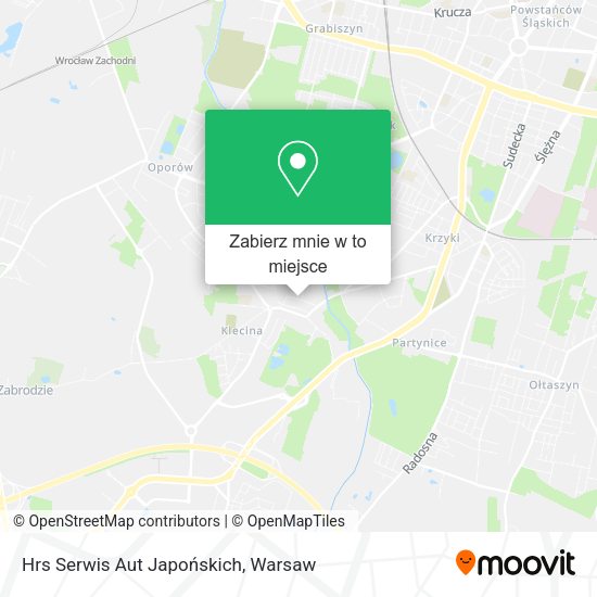 Mapa Hrs Serwis Aut Japońskich