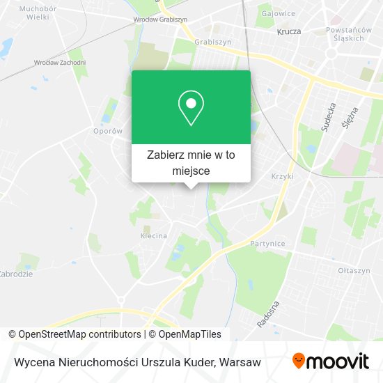 Mapa Wycena Nieruchomości Urszula Kuder