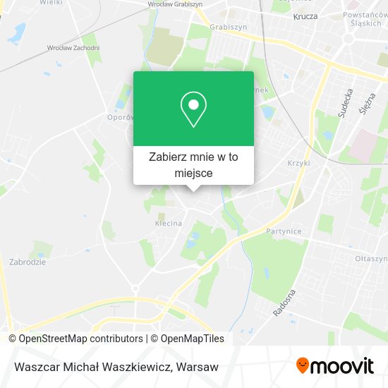 Mapa Waszcar Michał Waszkiewicz