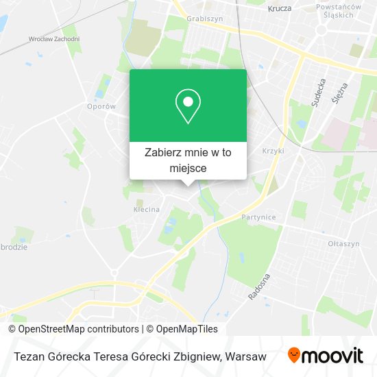 Mapa Tezan Górecka Teresa Górecki Zbigniew