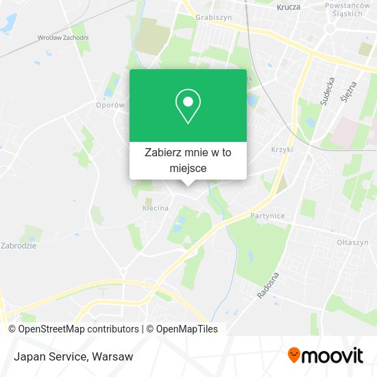 Mapa Japan Service