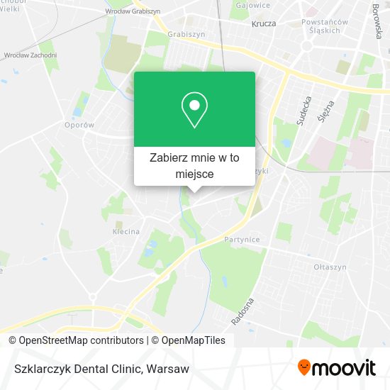 Mapa Szklarczyk Dental Clinic