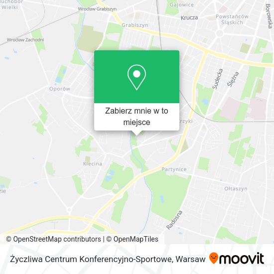 Mapa Życzliwa Centrum Konferencyjno-Sportowe