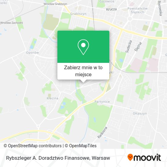 Mapa Rybszleger A. Doradztwo Finansowe