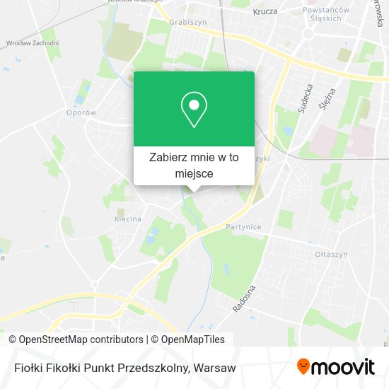 Mapa Fiołki Fikołki Punkt Przedszkolny