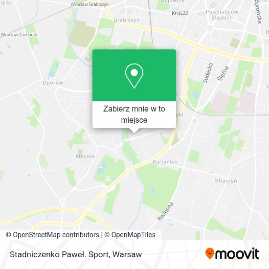 Mapa Stadniczenko Paweł. Sport