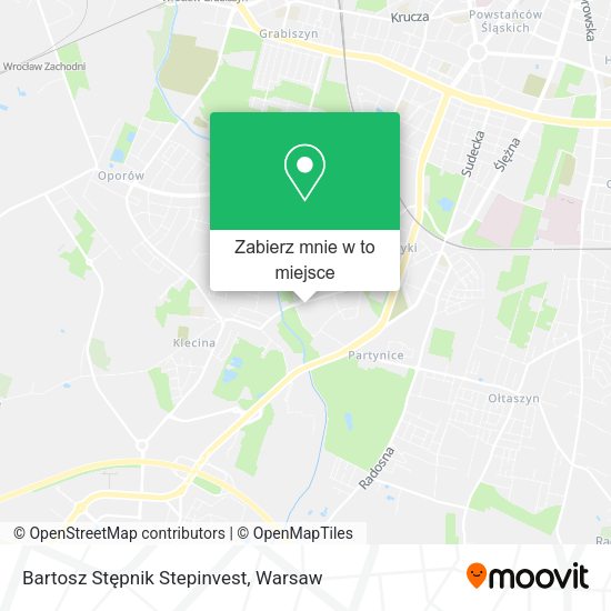 Mapa Bartosz Stępnik Stepinvest