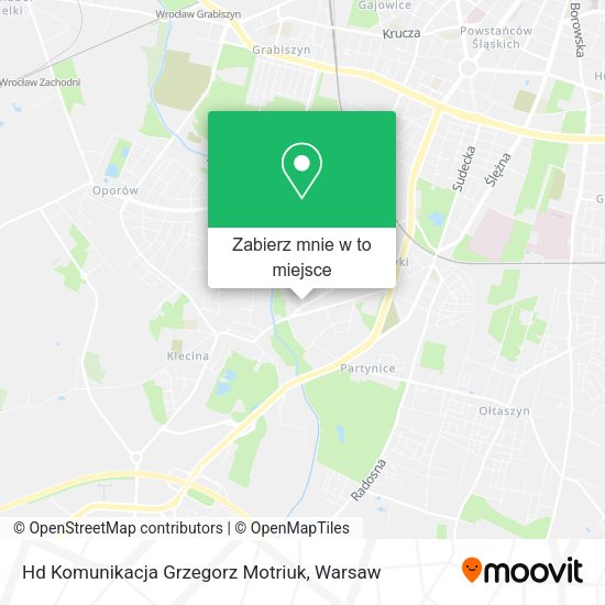 Mapa Hd Komunikacja Grzegorz Motriuk