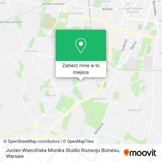 Mapa Jurzec-Wiercińska Monika Studio Rozwoju Biznesu