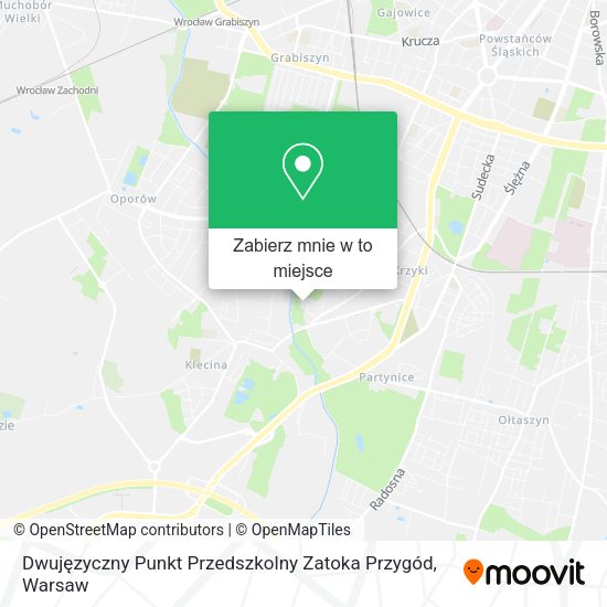 Mapa Dwujęzyczny Punkt Przedszkolny Zatoka Przygód