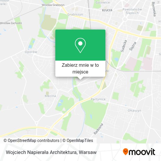 Mapa Wojciech Napierała Architektura