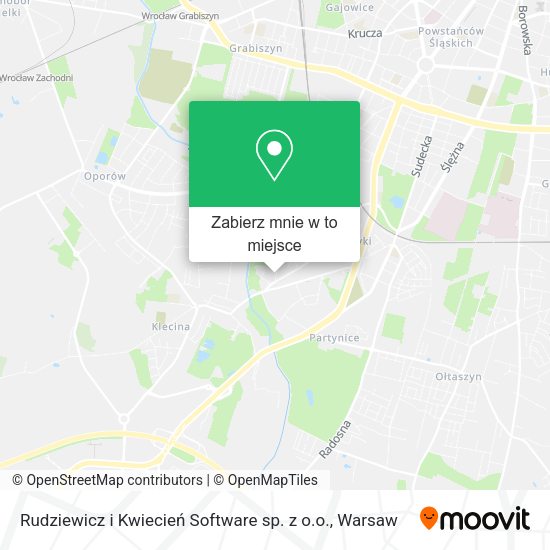 Mapa Rudziewicz i Kwiecień Software sp. z o.o.