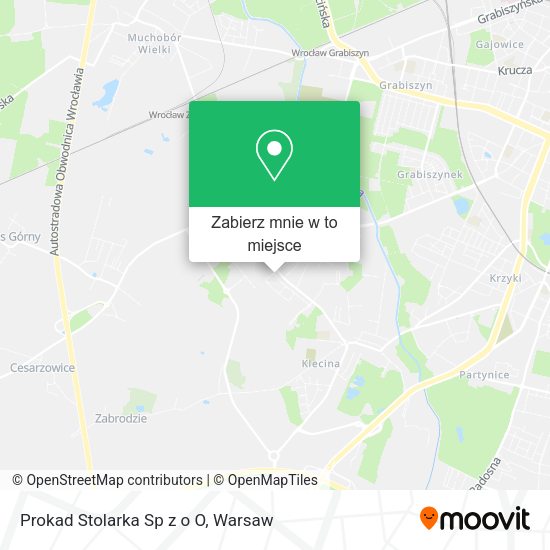 Mapa Prokad Stolarka Sp z o O