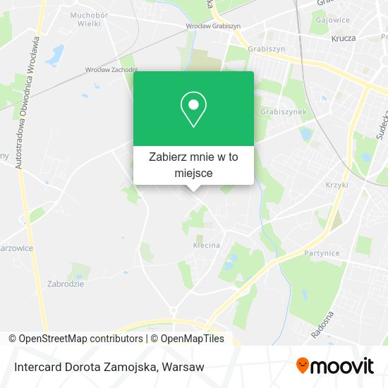 Mapa Intercard Dorota Zamojska