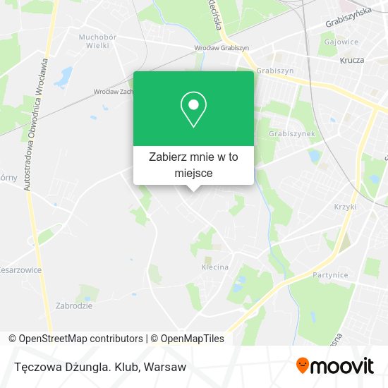 Mapa Tęczowa Dżungla. Klub