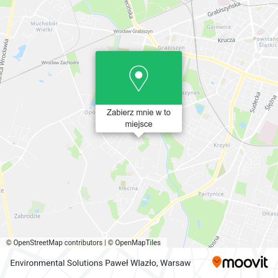 Mapa Environmental Solutions Paweł Wlazło