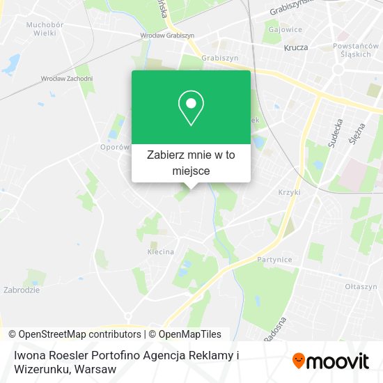 Mapa Iwona Roesler Portofino Agencja Reklamy i Wizerunku