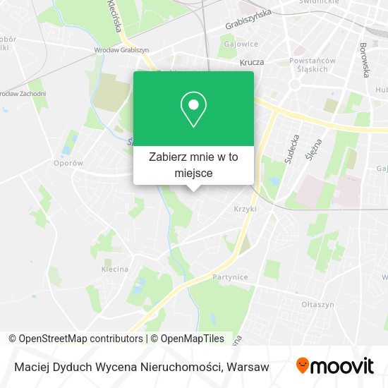 Mapa Maciej Dyduch Wycena Nieruchomości