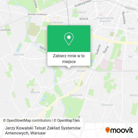 Mapa Jerzy Kowalski Telsat Zakład Systemów Antenowych