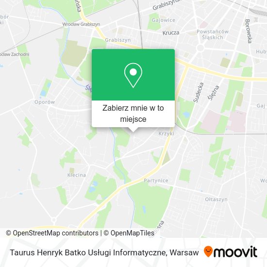 Mapa Taurus Henryk Batko Usługi Informatyczne