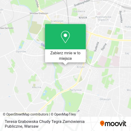 Mapa Teresa Grabowska Chudy Tegra Zamówienia Publiczne