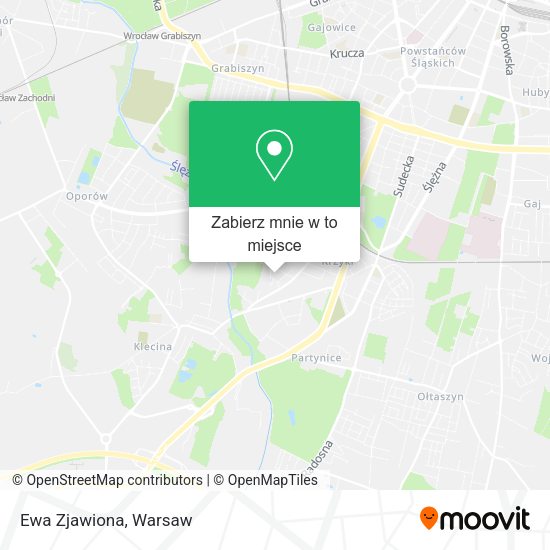 Mapa Ewa Zjawiona