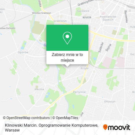 Mapa Klinowski Marcin. Oprogramowanie Komputerowe