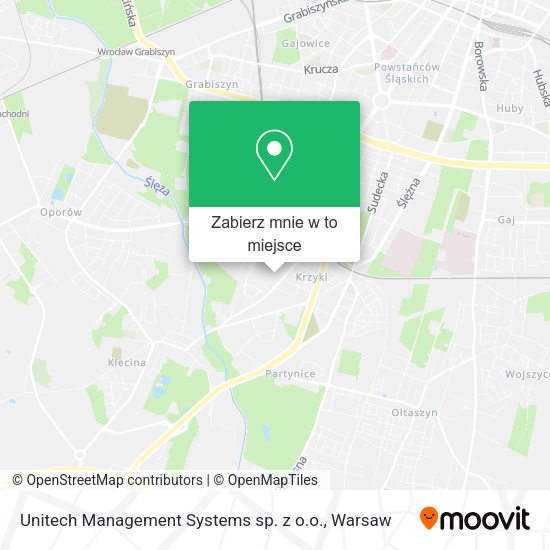 Mapa Unitech Management Systems sp. z o.o.