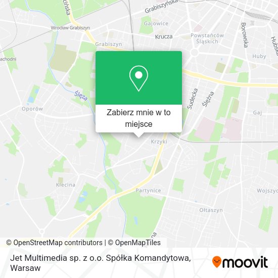 Mapa Jet Multimedia sp. z o.o. Spółka Komandytowa