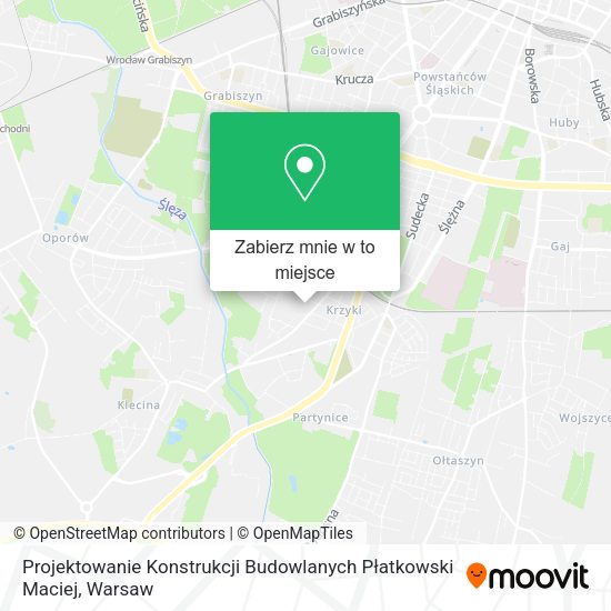 Mapa Projektowanie Konstrukcji Budowlanych Płatkowski Maciej