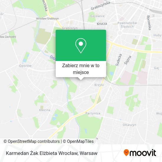 Mapa Karmedan Żak Elżbieta Wrocław