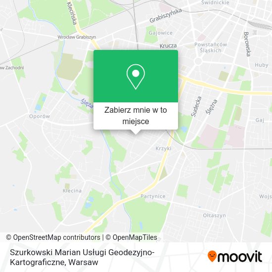 Mapa Szurkowski Marian Usługi Geodezyjno-Kartograficzne