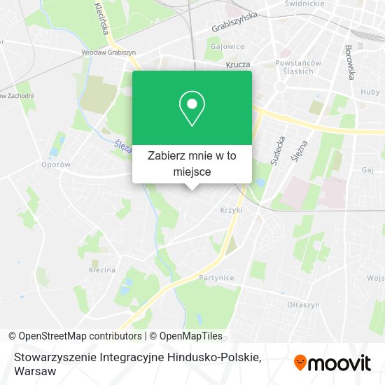 Mapa Stowarzyszenie Integracyjne Hindusko-Polskie