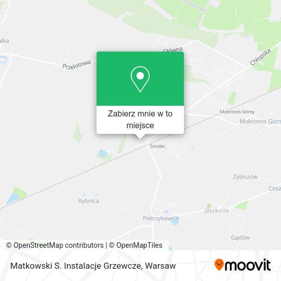 Mapa Matkowski S. Instalacje Grzewcze