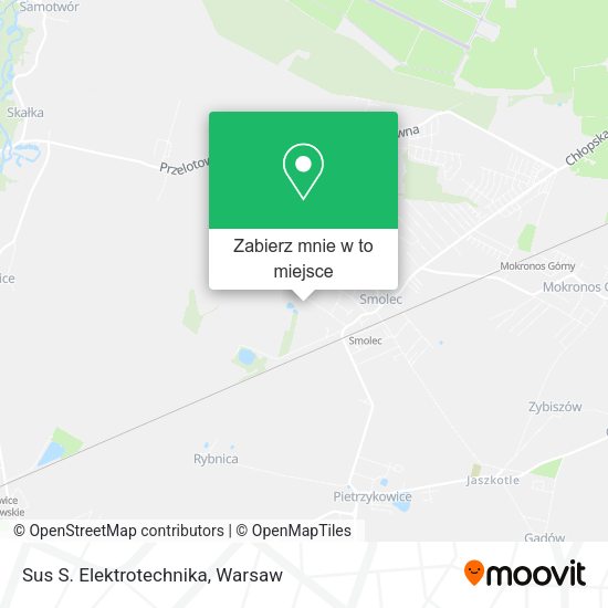 Mapa Sus S. Elektrotechnika